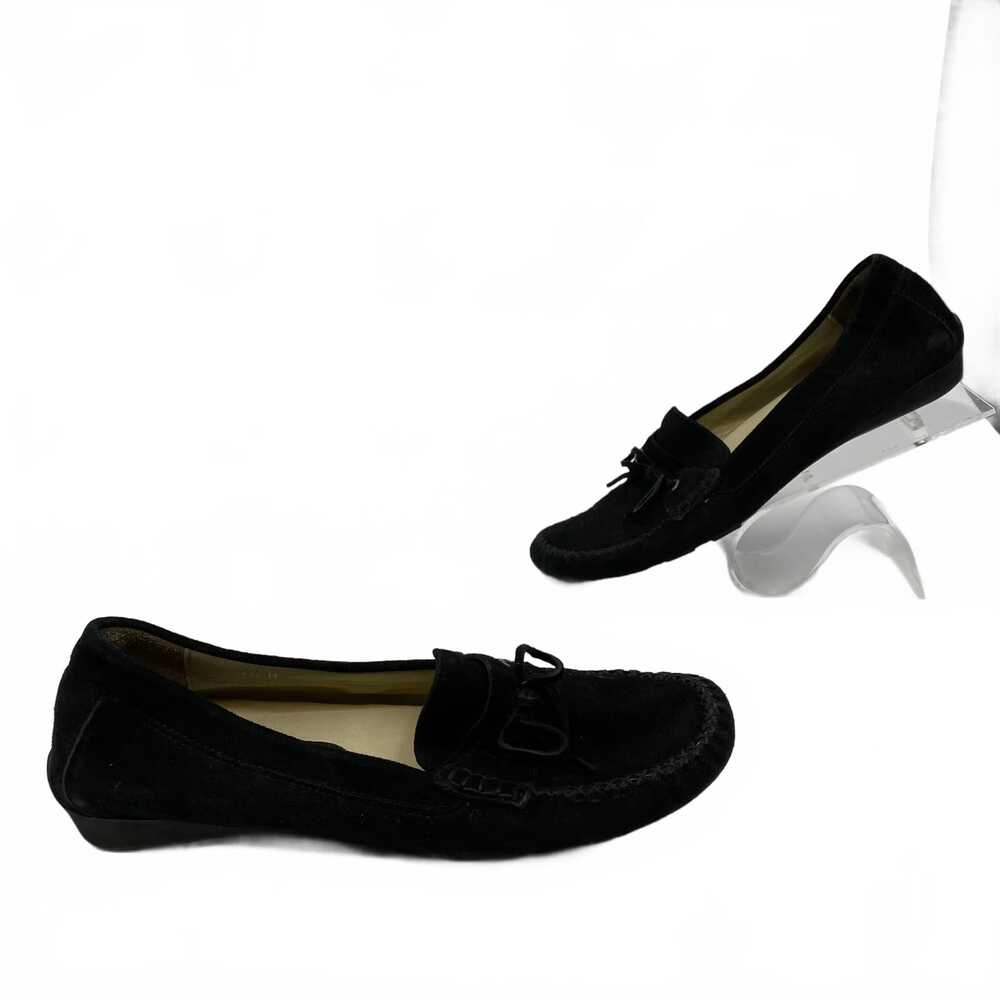 Vaneli Black Suede Loafer | Women’s US 7.5 Regular